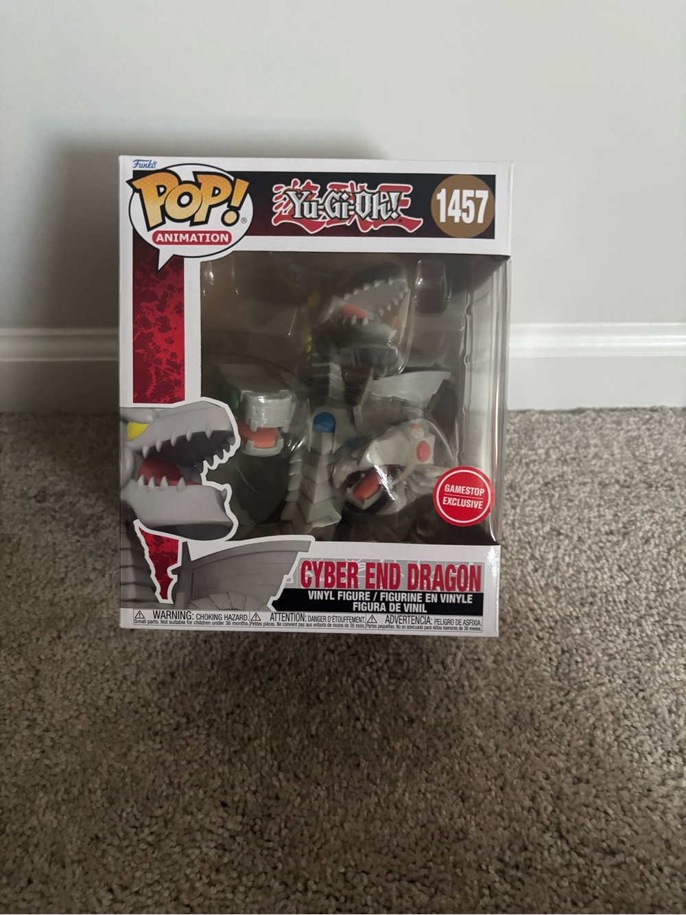 Funko Animation Yu-Gi-Oh! Cyber End Dragon Vinyl Figure - exclusive